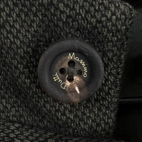 Massimo Dutti Tweed Puffer Field Jacket Coat Dark Academia Work Blazer Preppy - Picture 3 of 11